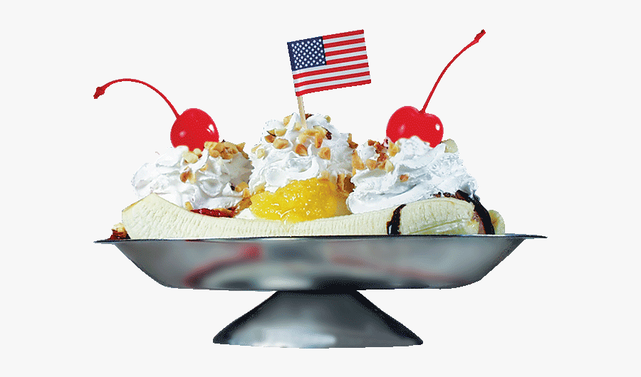 The Original Banana Split - Banana Split Sundae Dairy Queen, Transparent Clipart