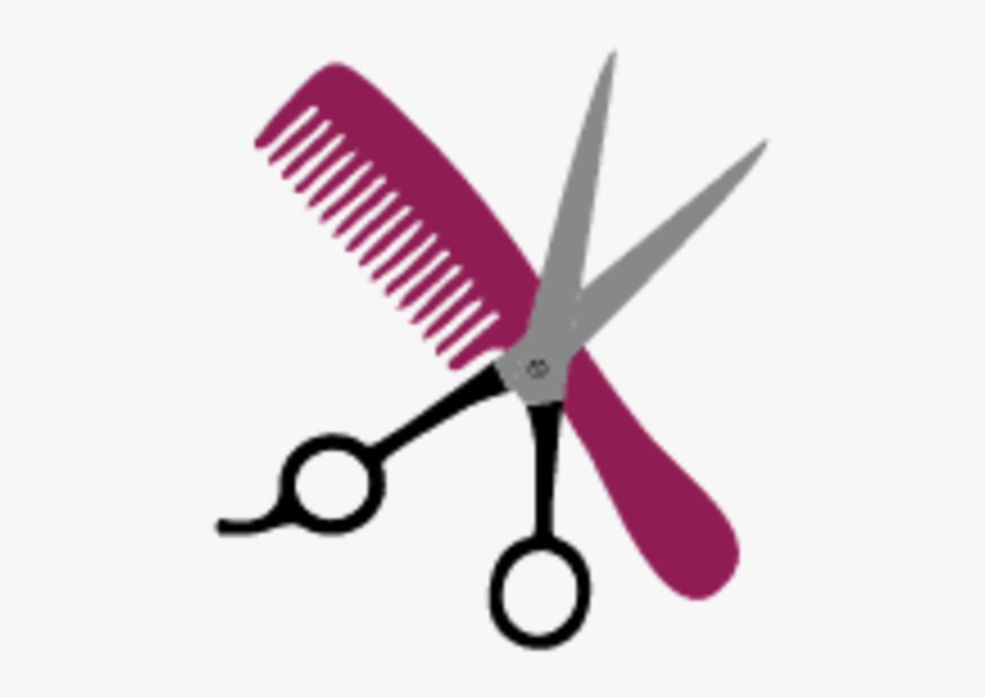 Shears Clipart Hair Styling - Clip Art Hair Tools, Transparent Clipart