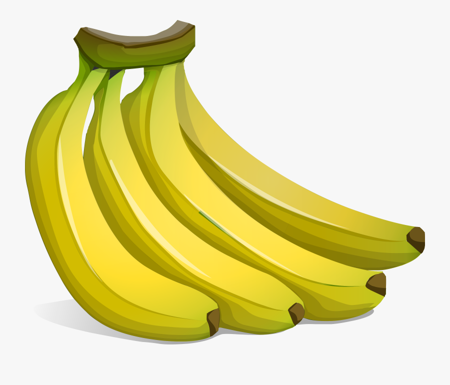 Clipart - Bunch Of Bananas Clipart, Transparent Clipart