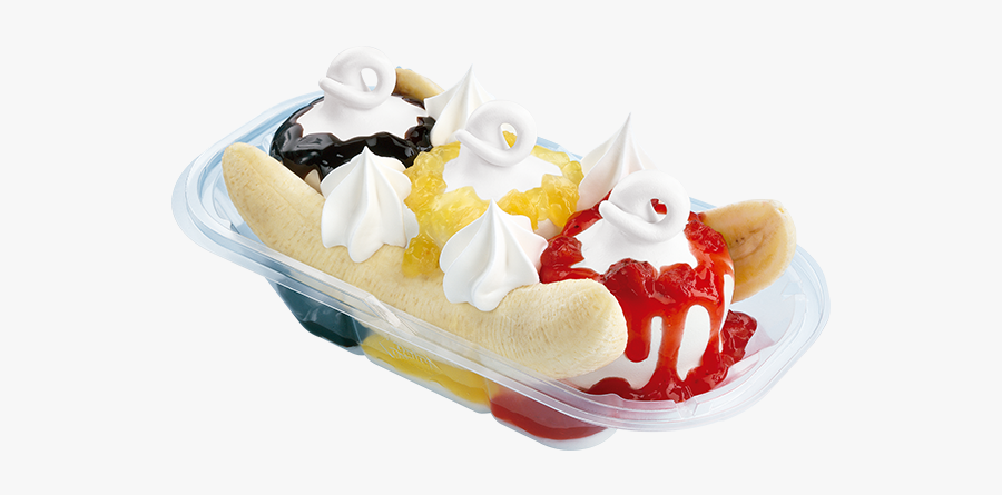 Dairy Queen Banana Split, Transparent Clipart