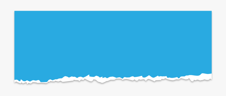 Torn Blue Paper Vector 34091319 Transprent Png Free - Paper Torn Vector Png, Transparent Clipart