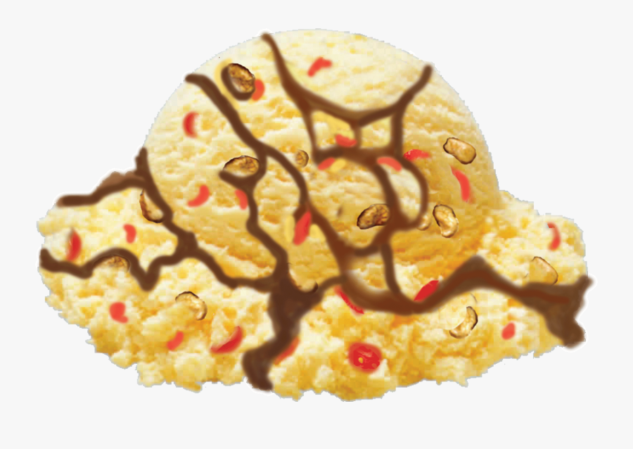 Transparent Banana Split Png - Vanilla Ice Cream Scoop, Transparent Clipart