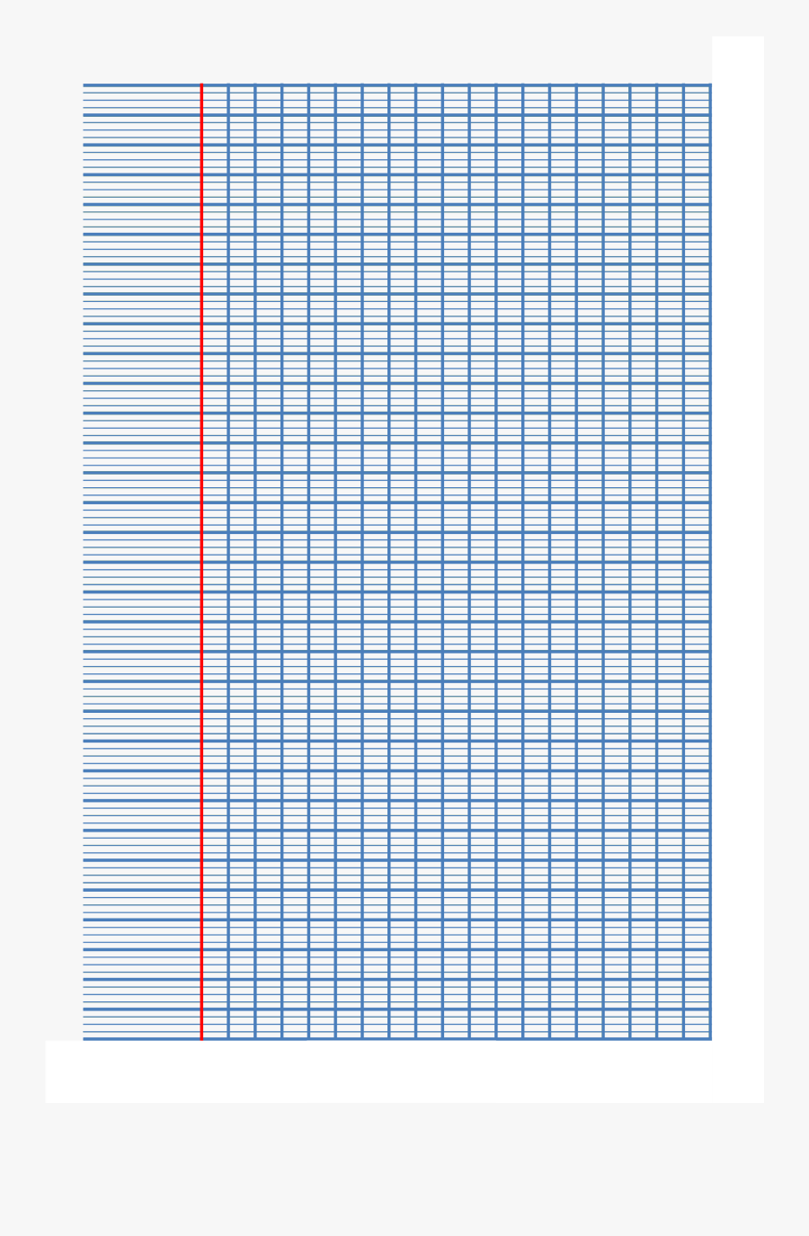 Math Minute Recording Sheet, Transparent Clipart
