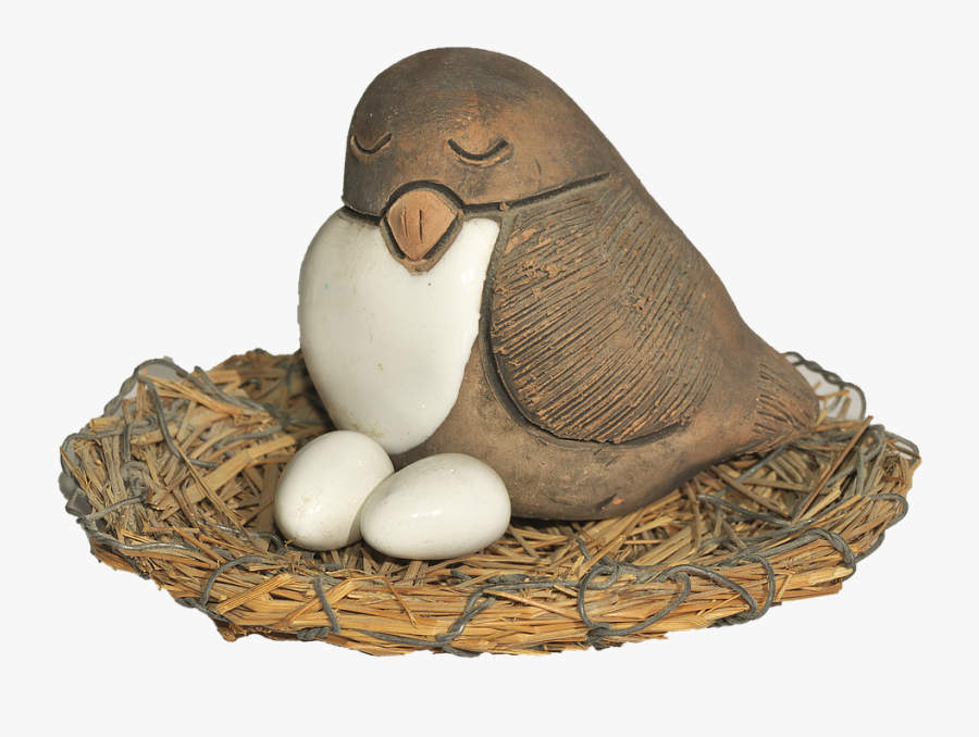 Transparent Nest With Eggs Clipart - Sarang Burung Png, Transparent Clipart