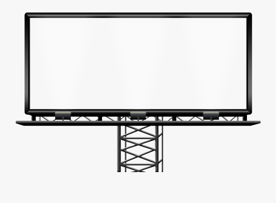 Collection Of Free Avertiment Clipart Billboard - Transparent Billboard, Transparent Clipart