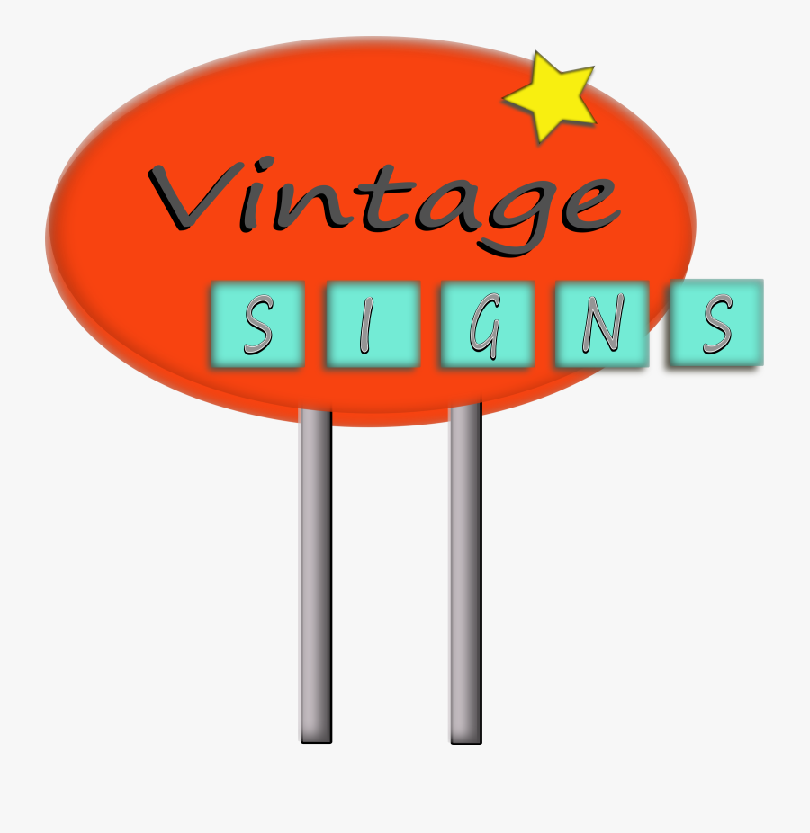 Sold Sign Clip Art - Vintage Sign Sign Clipart, Transparent Clipart