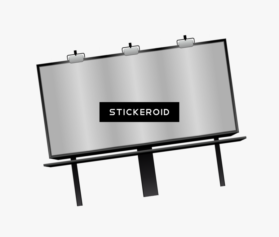 Outdoor Billboard , Png Download - Blank Billboard, Transparent Clipart