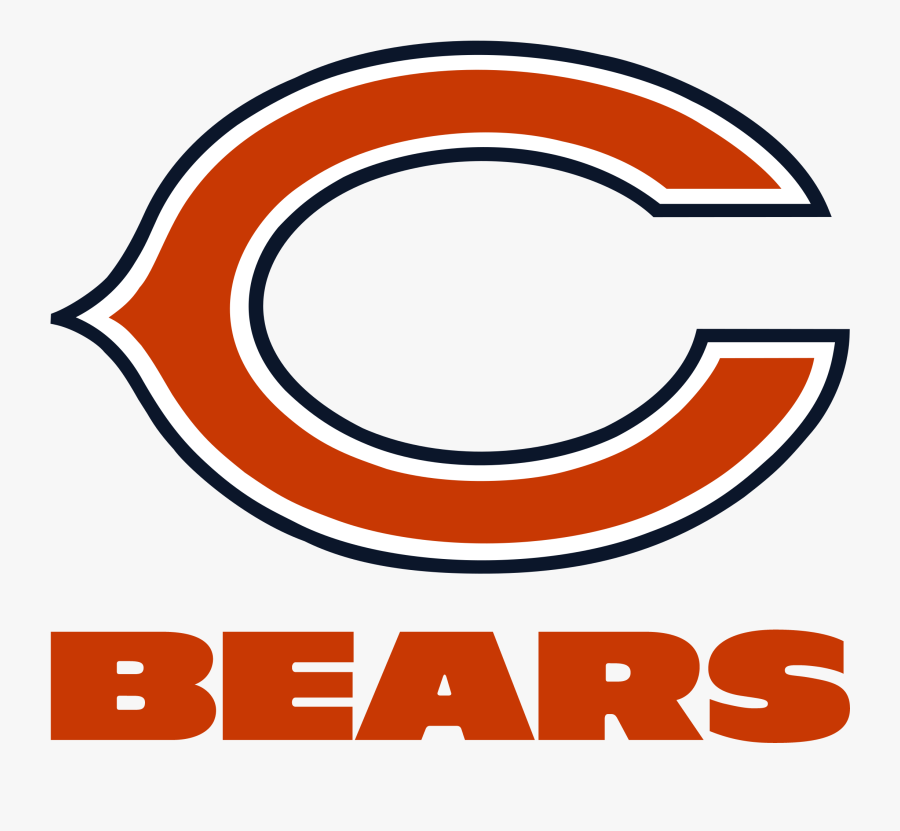 And Logos Uniforms Chicago Bears Of Nfl Clipart - Bears Nfl Logo Png, Transparent Clipart