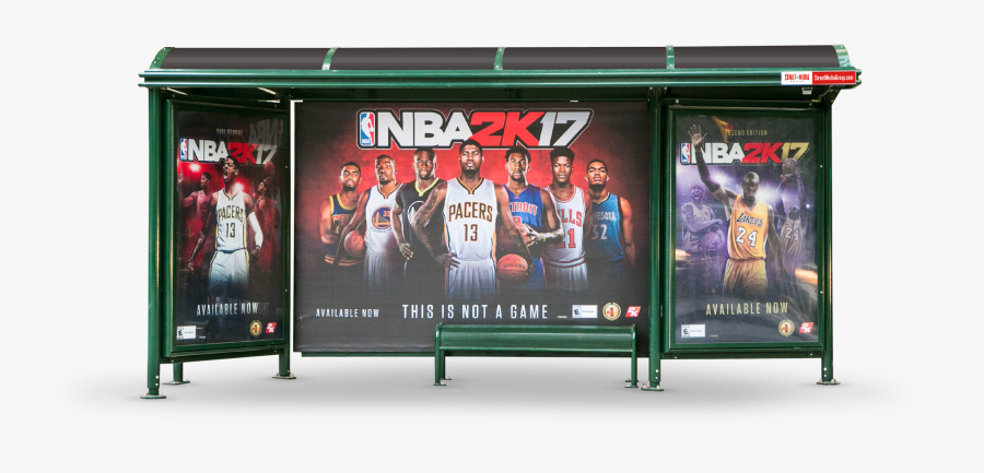 Clip Art Bus Billboard - Advertise Street, Transparent Clipart