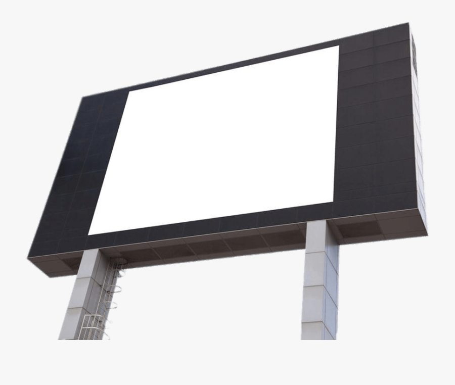 Billboard White Screen - Outdoor Advertising Screen Png Transparent, Transparent Clipart