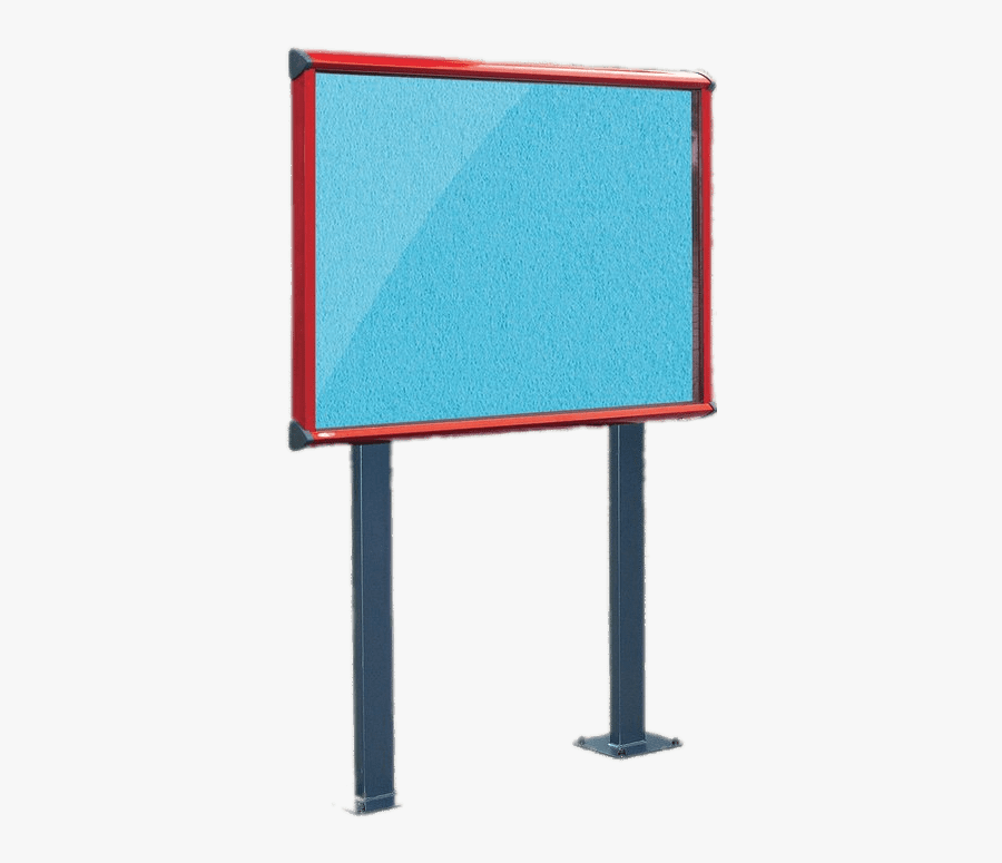 Small Blue Billboard - Billboard Small, Transparent Clipart