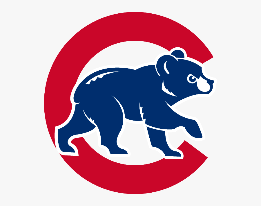 Chicago Cubs Bear Logo - Chicago Cubs Sign, Transparent Clipart