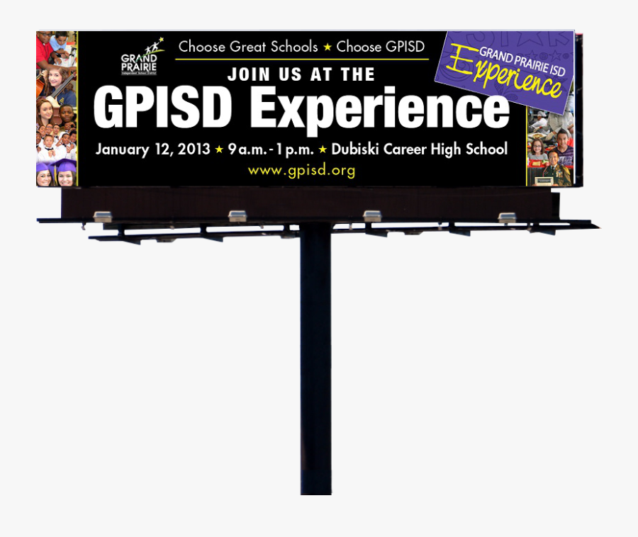 Grand Prairie Isd Billboard - Stop Animal, Transparent Clipart