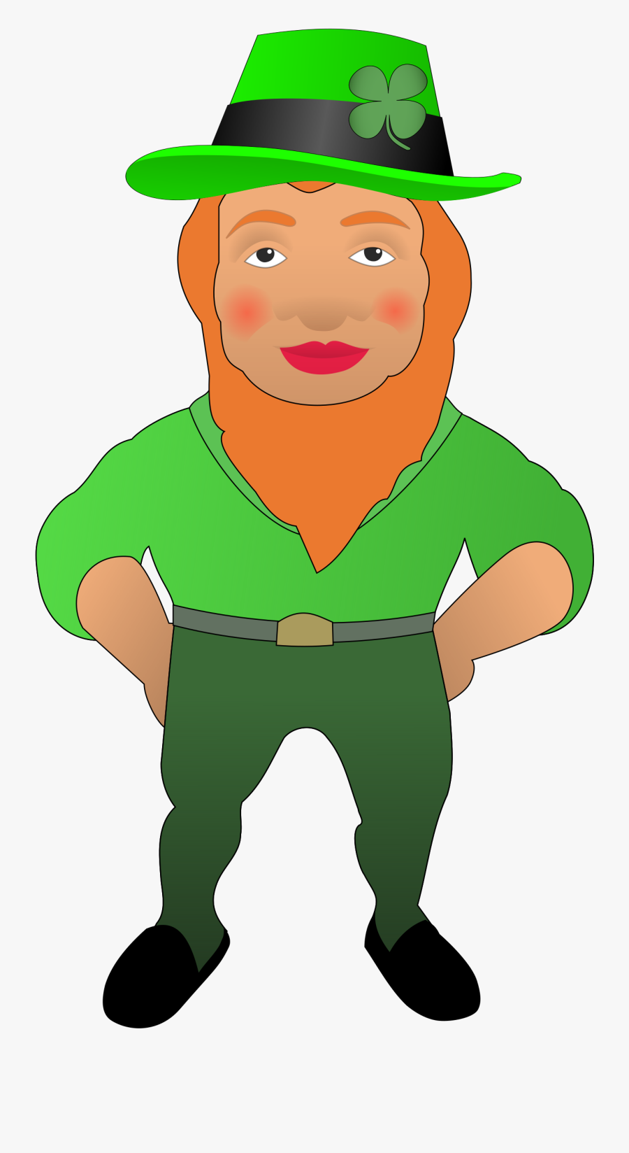 Leprechaun - Garden Gnome Clipart, Transparent Clipart