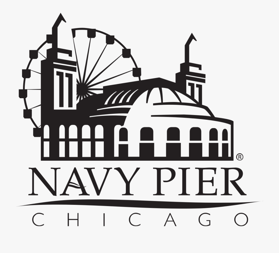 Collection Of Free Chicago Drawing Clipart Download - Navy Pier Chicago Logo, Transparent Clipart