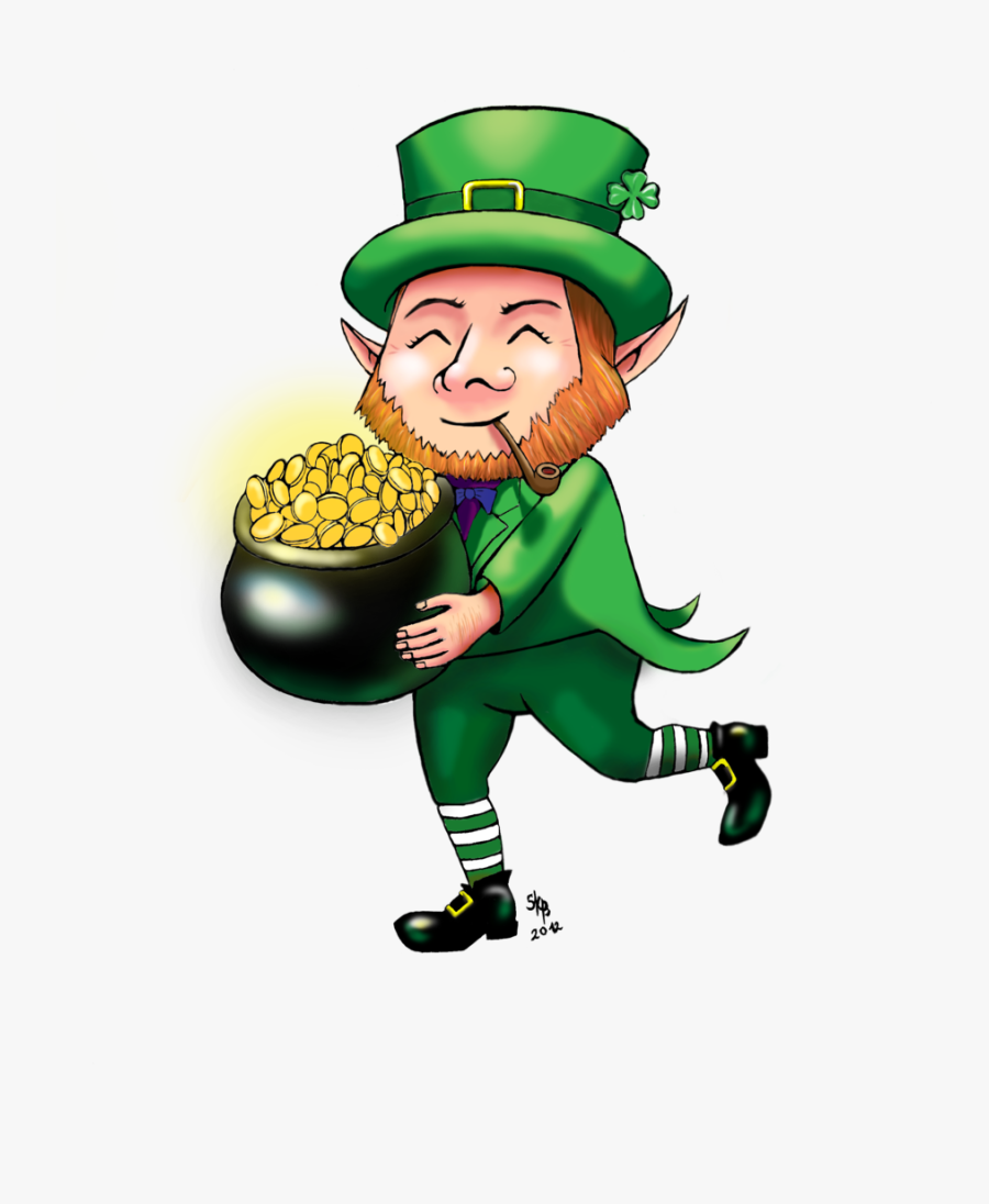 Leprechaun By Naitsab85 - Ireland Saint Patrick, Transparent Clipart