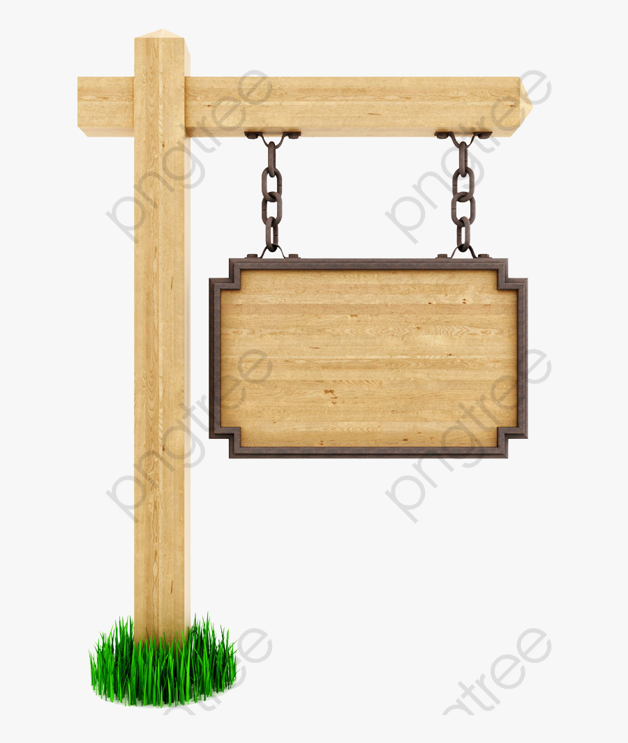 Family Clipart Bulletin Board - Wooden Sign Post Png, Transparent Clipart