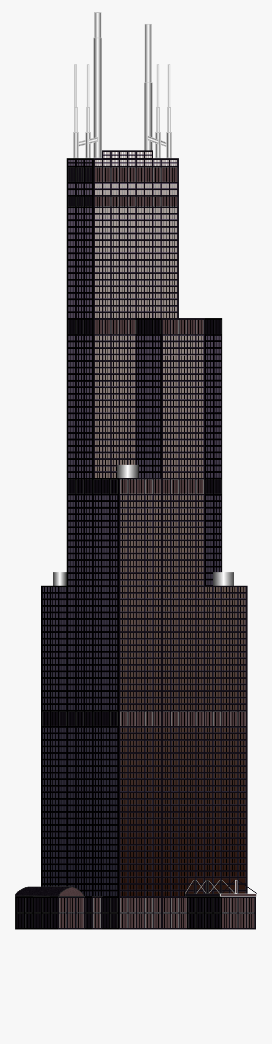 Sears Tower Clipart - Peace Palace, Transparent Clipart