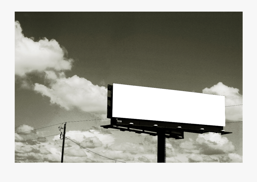 #billboard #blank #freetoedit - Billboard, Transparent Clipart