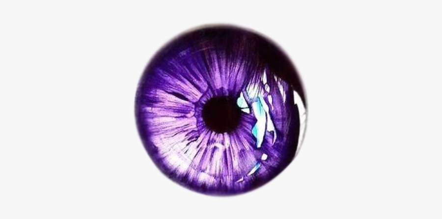 Iris Eyes Art Color Purple Eye Drawing Clipart - Purple Eye Drawing, Transparent Clipart