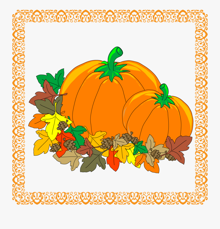 Clip Art L J Mendias Professional - Pumpkin, Transparent Clipart
