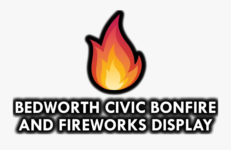 Bedworth Civic Bonfire & Fireworks Display - Graphic Design, Transparent Clipart