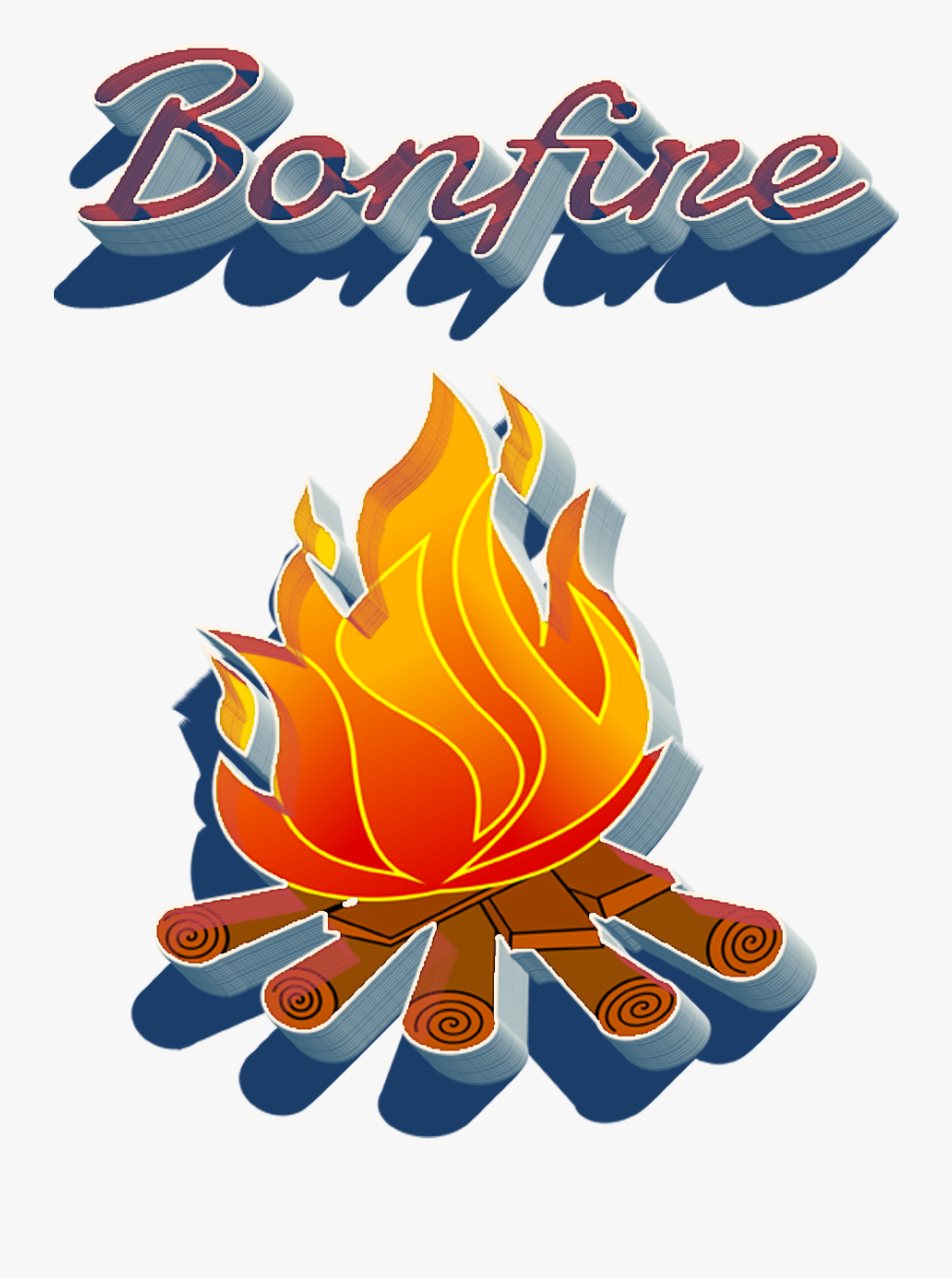 Bonfire Name Png Ready - Graphic Design, Transparent Clipart