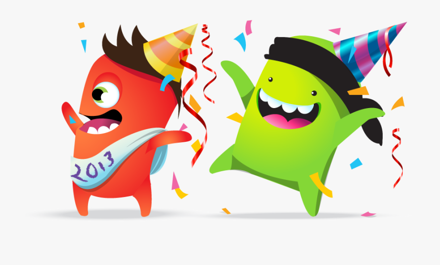 Class Dojo Monsters Party, Transparent Clipart