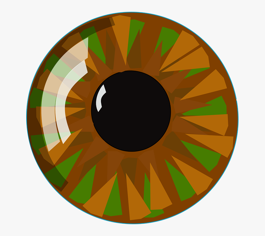 Colors Clipart Eye - Hazel Eyes Cartoon Png, Transparent Clipart
