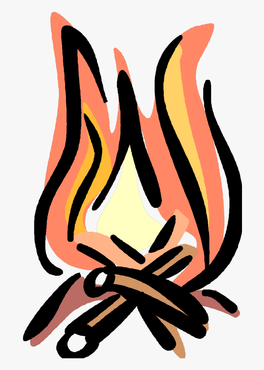 Bonfire Cookout Clipart, Transparent Clipart