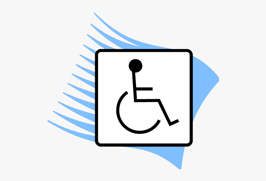Handicap Parking, Transparent Clipart