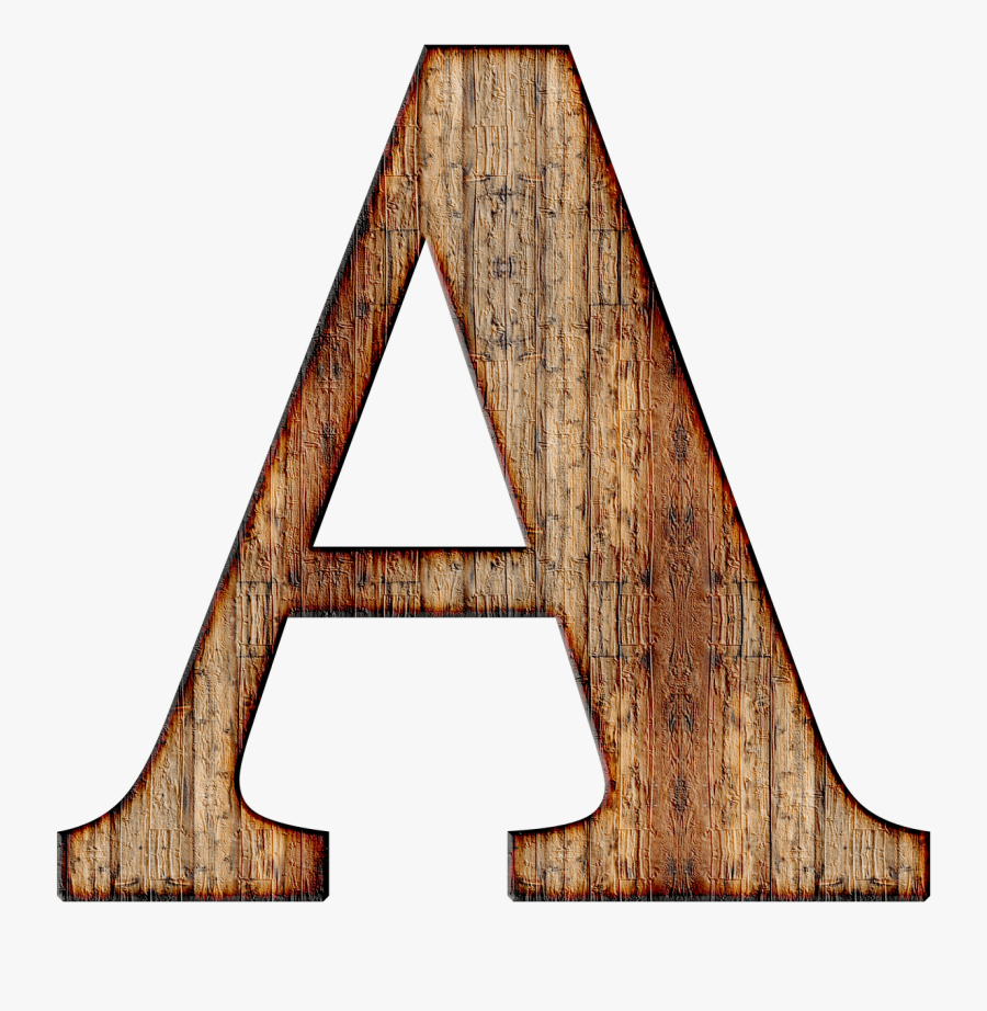 Wooden Letter A Png Clipart , Png Download - Wooden Letter A Transparent Background, Transparent Clipart