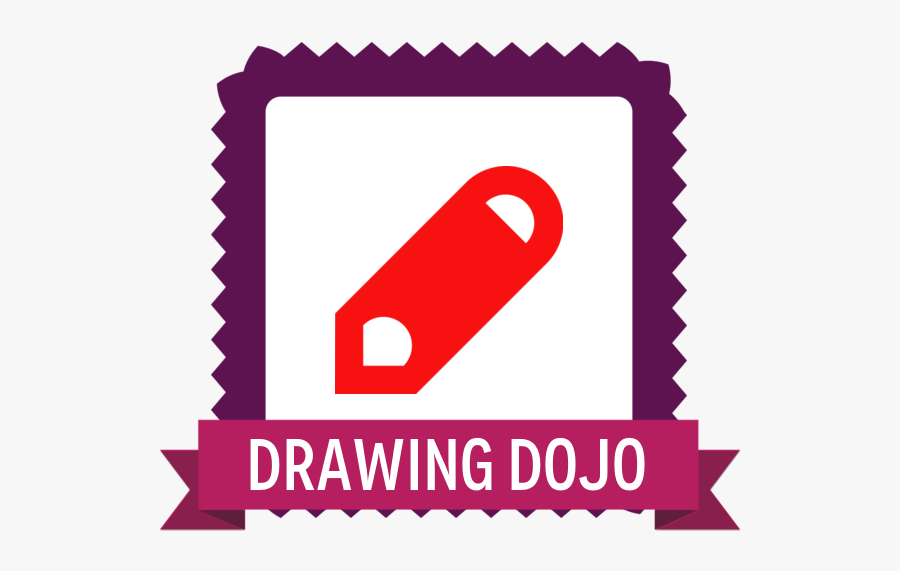 Google Drawing Dojo Credly - Click The Link Png, Transparent Clipart