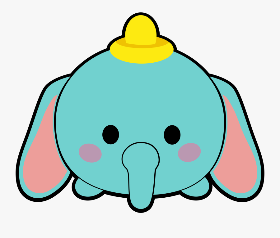 Tsum Tsum Dumbo Png - Tsum Tsum Disney Png, Transparent Clipart
