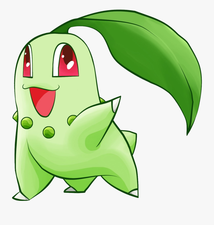 Pokemon Png - Chikorita Png, Transparent Clipart