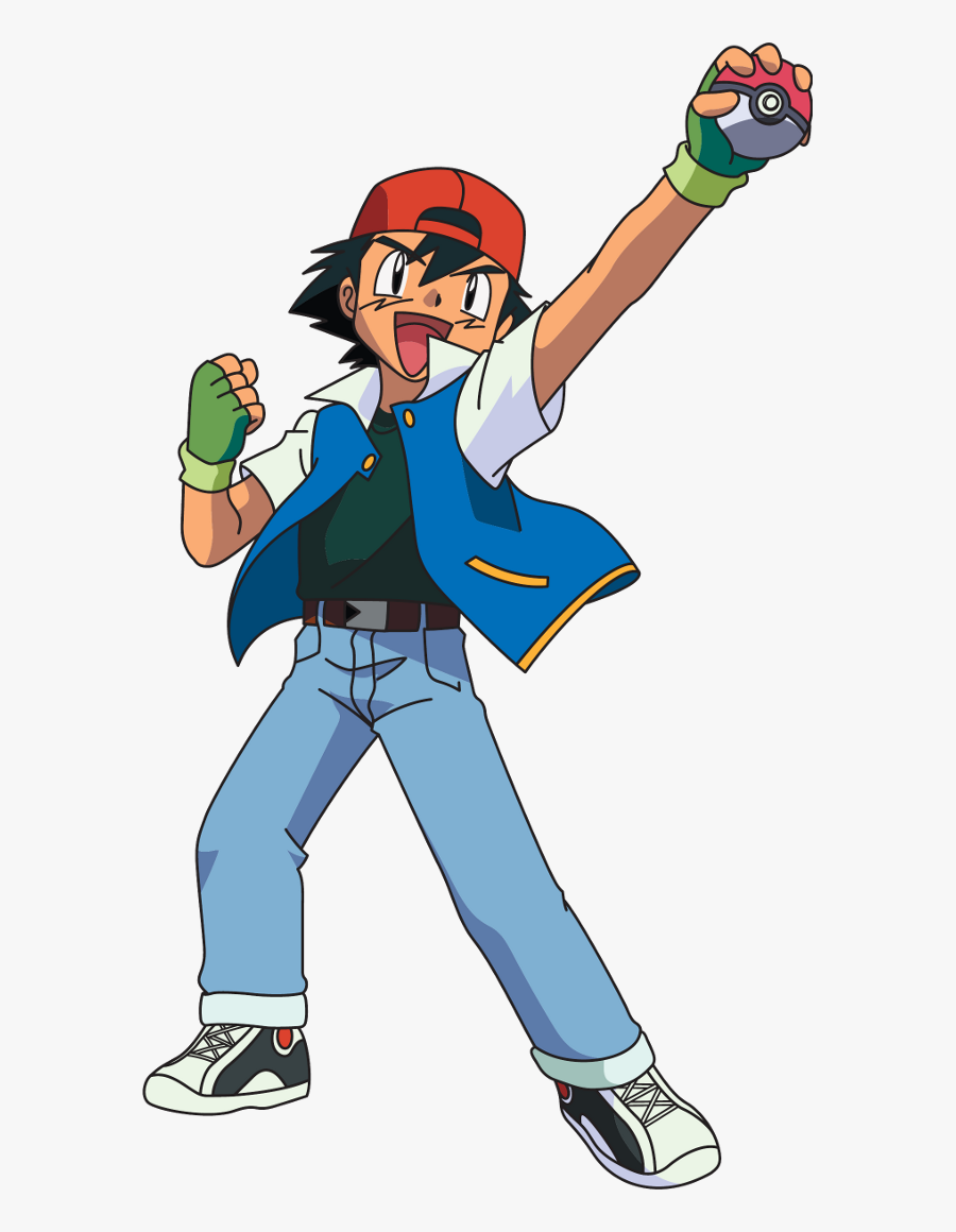 Pokemon Ash Png Image - Ash Ketchum, Transparent Clipart