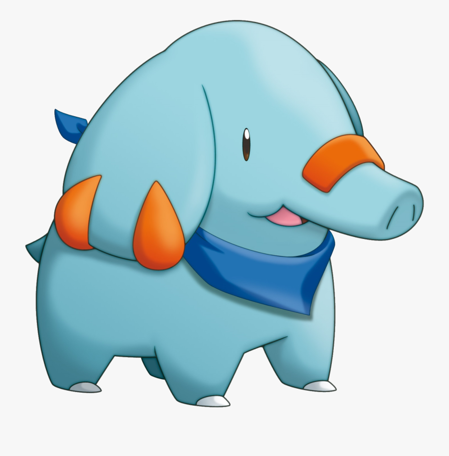 Pokemon Png Image - Pokemon Mystery Dungeon Phanpy, Transparent Clipart
