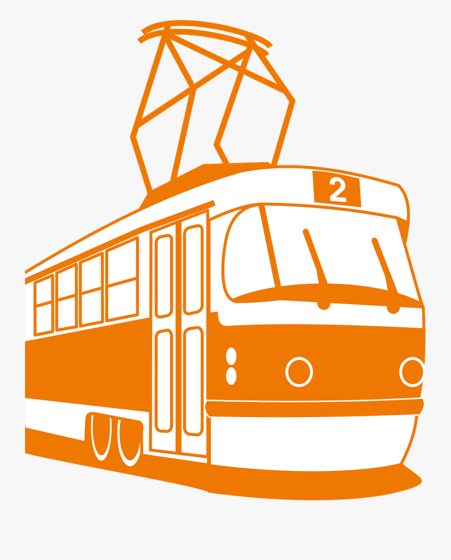Tram Png, Transparent Clipart