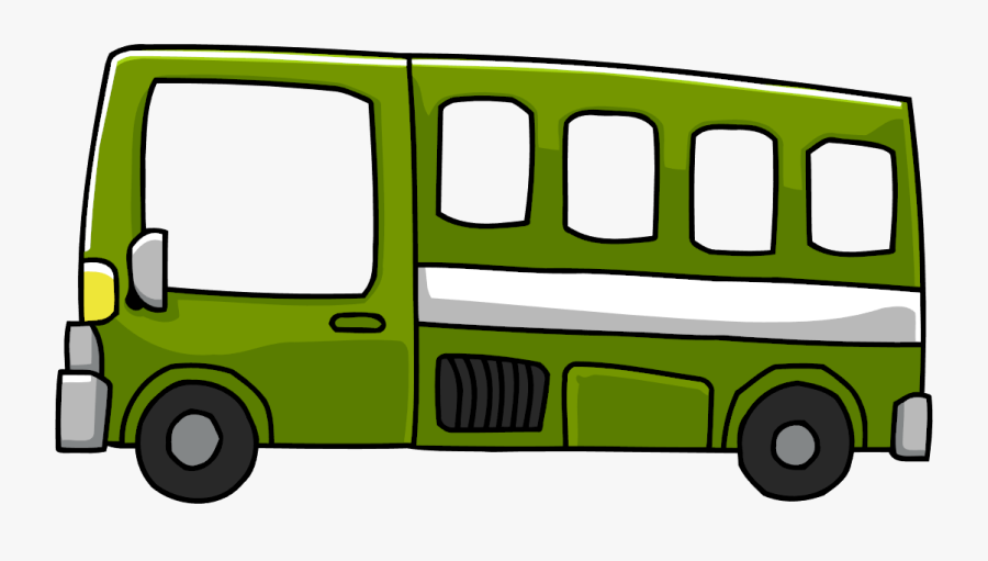 Bus Png Image - Scribblenauts Bus Png, Transparent Clipart
