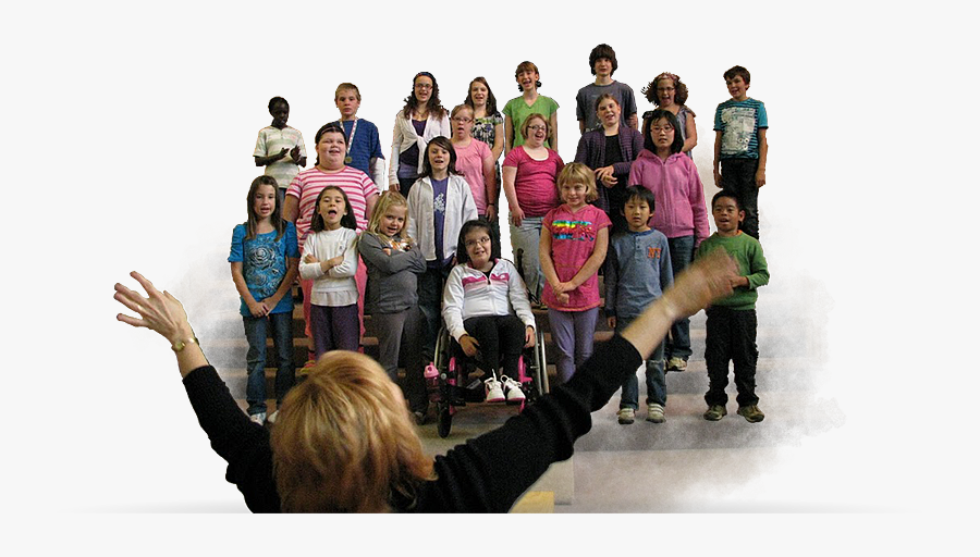 Kids Of Note - Kids Choirs, Transparent Clipart