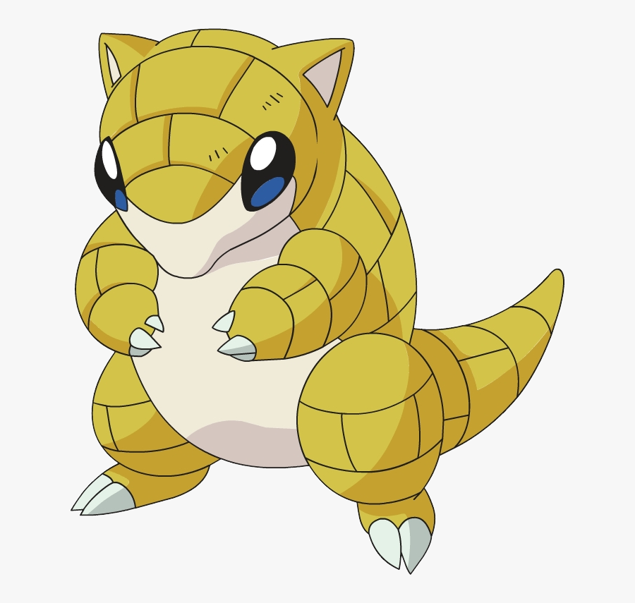 Pokemon Png - Pokemon Sandshrew, Transparent Clipart