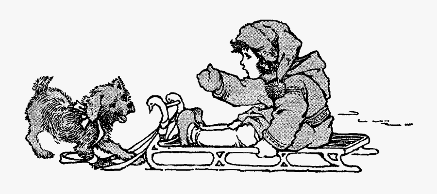 Sled, Transparent Clipart