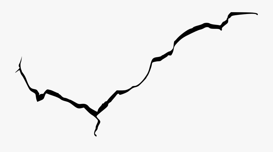 Crack Transparent - Transparent Cracked Clip Art, Transparent Clipart