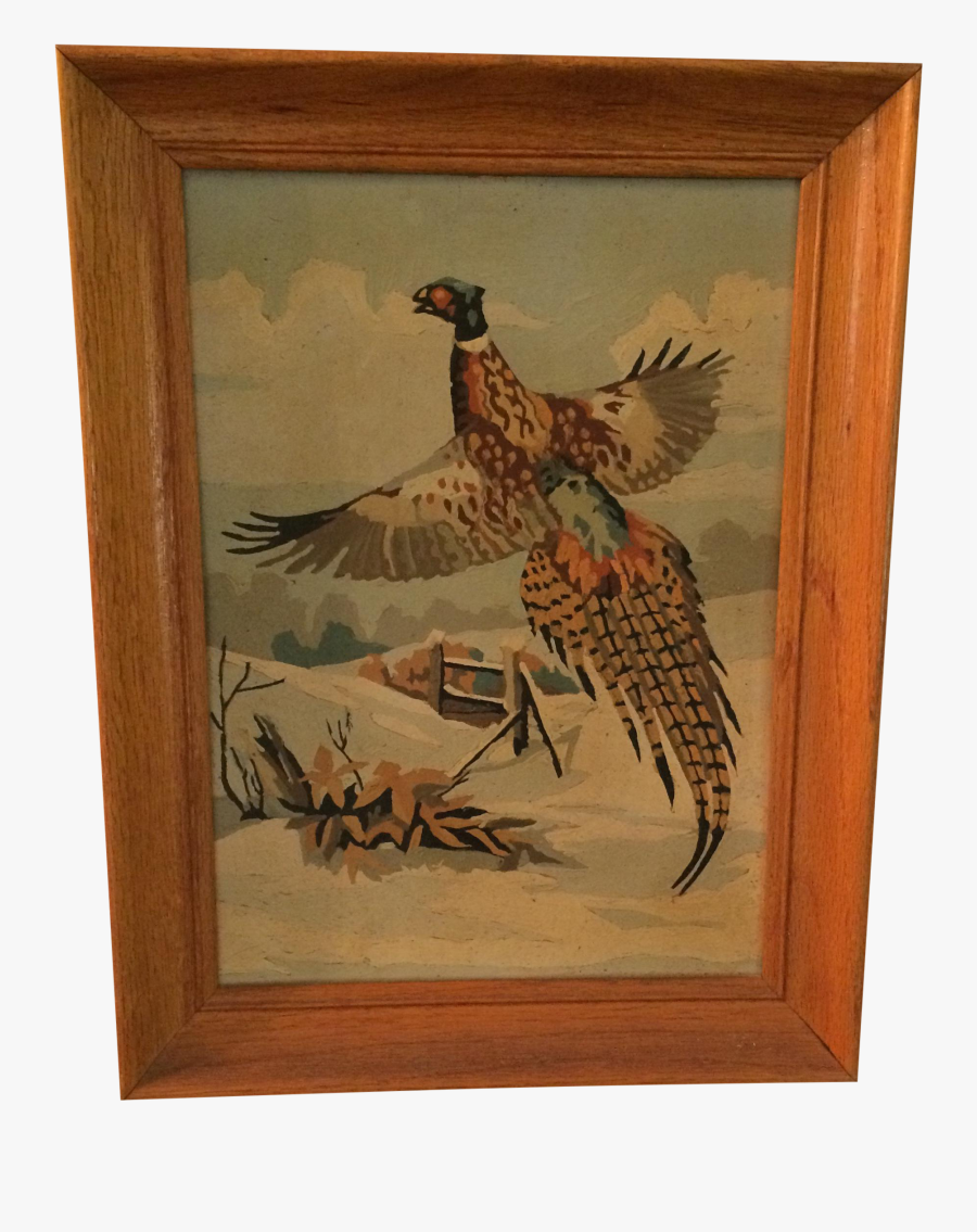 Clip Art Black And White Mid Century Paint By - Picture Frame, Transparent Clipart