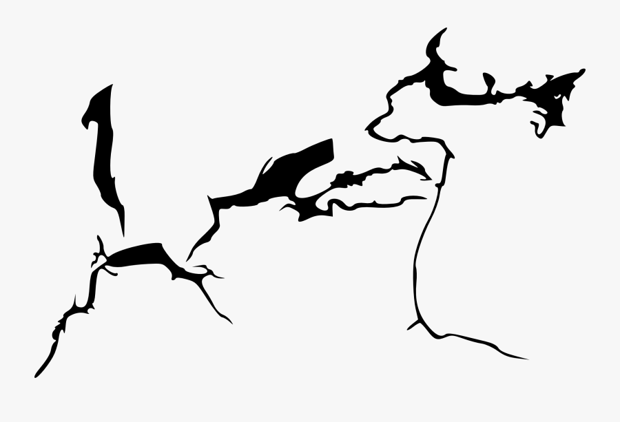 Clip Art Crack Clip Art - Crack Silhouette Clipart, Transparent Clipart