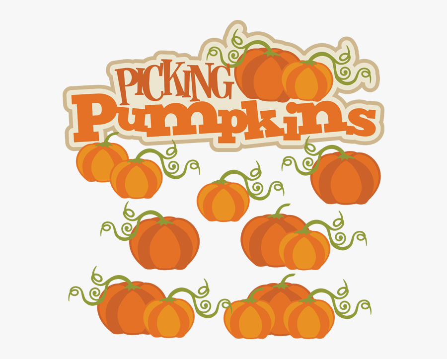 Transparent Pumpkin Patch Border Clipart, Transparent Clipart