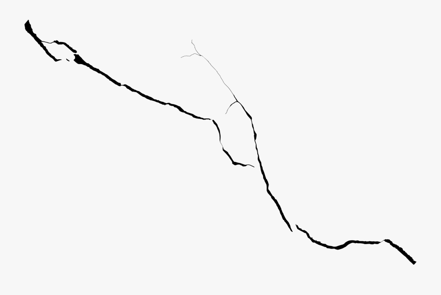 Clip Art Collection Of Free Crack - Line Art , Free Transparent Clipart ...