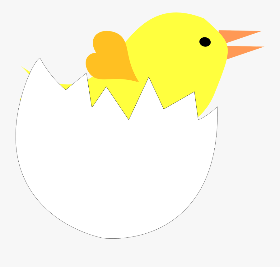 Pintinho Na Casca Do Ovo, Transparent Clipart