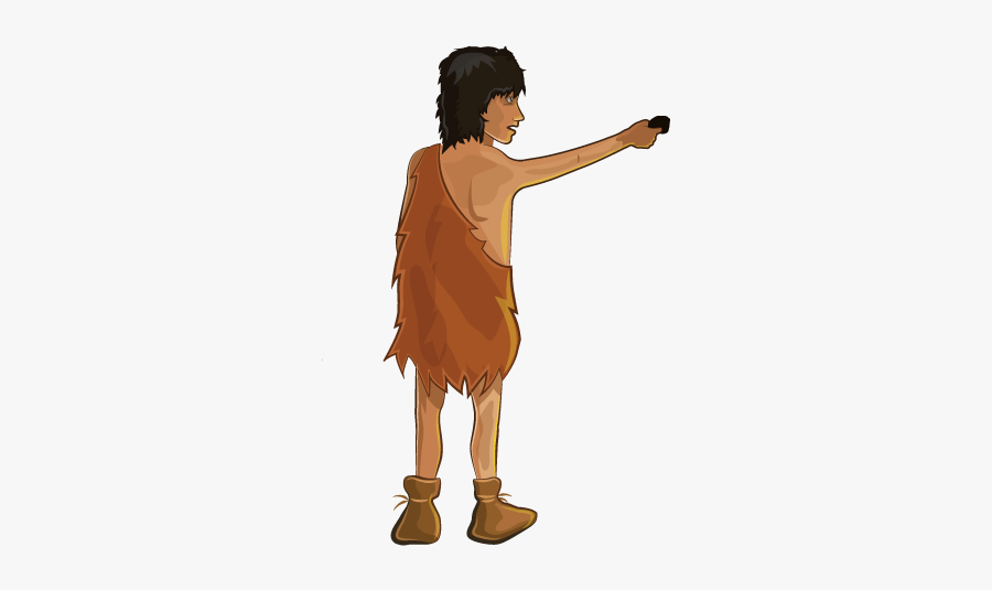 Stone Age Man Hunting Png Transparent Stone Age Man - Stone Age Boy, Transparent Clipart