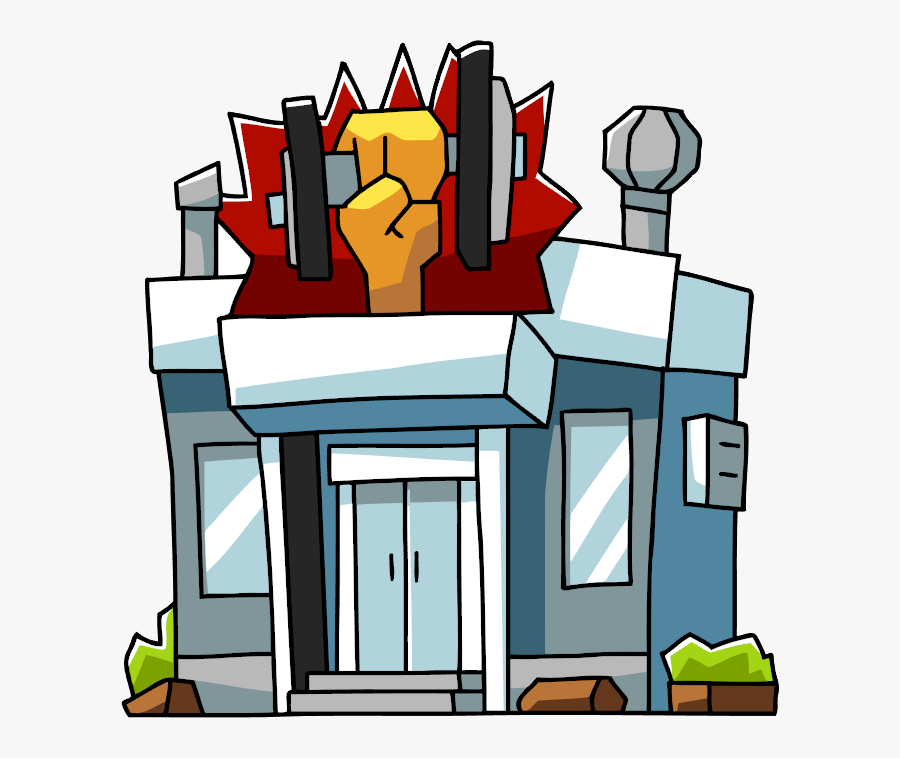Scribblenauts Wiki Fandom Powered - Gym Building Clipart Png, Transparent Clipart